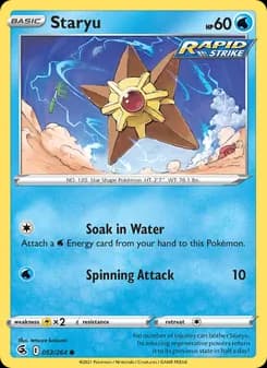 Staryu — Fusion Strike — Common