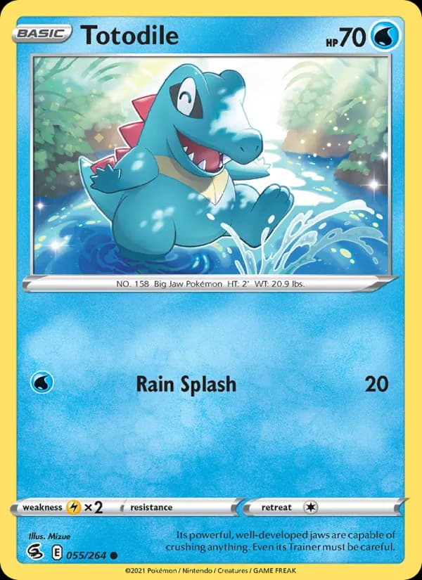 Totodile — Fusion Strike, Common