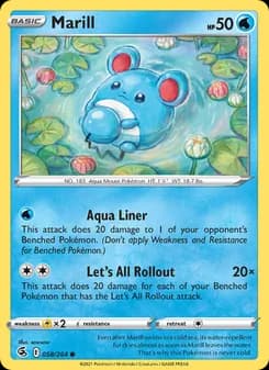 Marill — Fusion Strike — Common