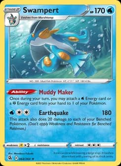 Swampert — Fusion Strike — Holo Rare