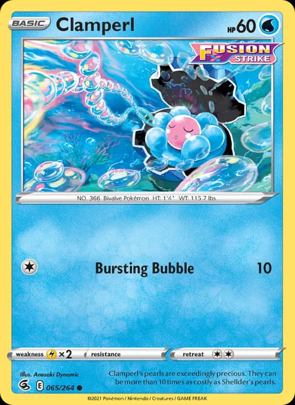 Clamperl — Fusion Strike, Common