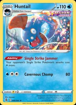Huntail — Fusion Strike — Rare