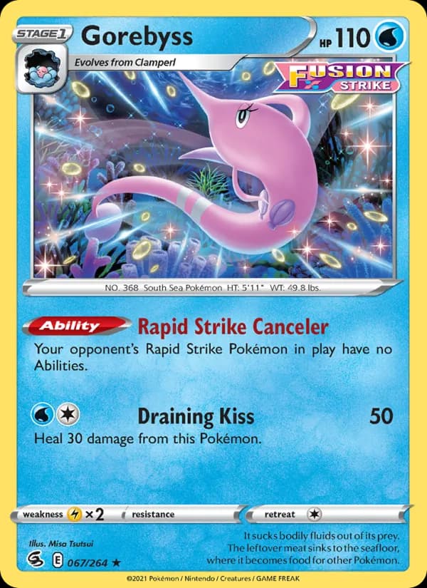 Gorebyss — Fusion Strike, Rare