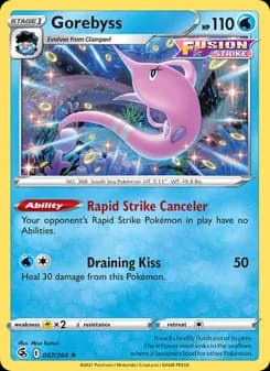 Gorebyss — Fusion Strike — Rare