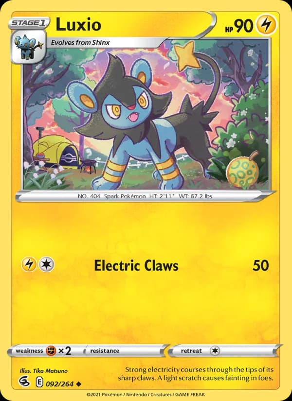Luxio — Fusion Strike, Uncommon