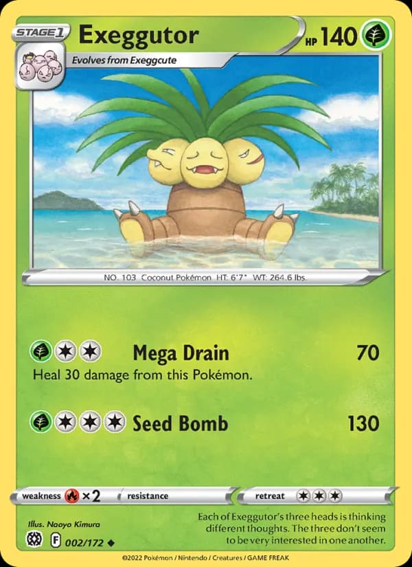 Exeggutor — Brilliant Stars, Uncommon