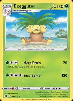 Exeggutor — Brilliant Stars — Uncommon