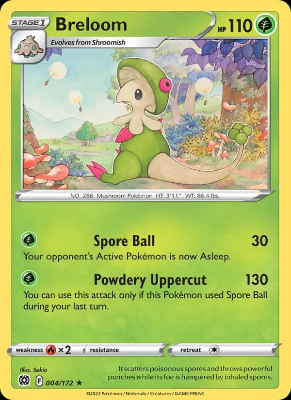 Breloom — Brilliant Stars, Rare