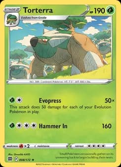 Torterra — Brilliant Stars — Holo Rare