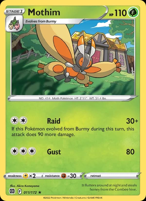 Mothim — Brilliant Stars, Rare