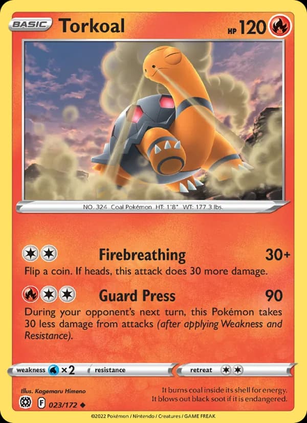 Torkoal — Brilliant Stars, Uncommon
