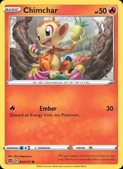 Chimchar — Brilliant Stars — Common