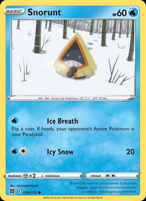 Snorunt — Brilliant Stars, Common