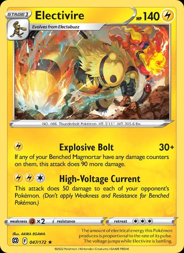 Electivire — Brilliant Stars, Rare