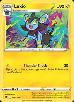 Luxio — Brilliant Stars — Uncommon