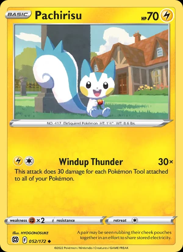 Pachirisu — Brilliant Stars, Uncommon