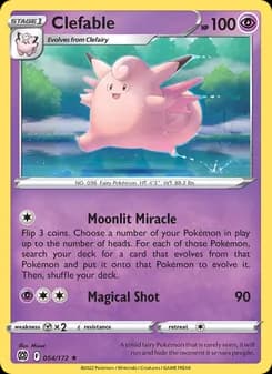 Clefable — Brilliant Stars — Rare