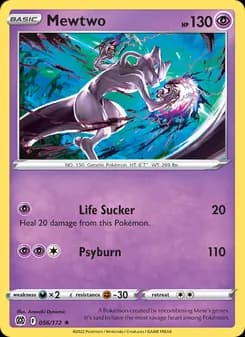 Mewtwo — Brilliant Stars — Rare