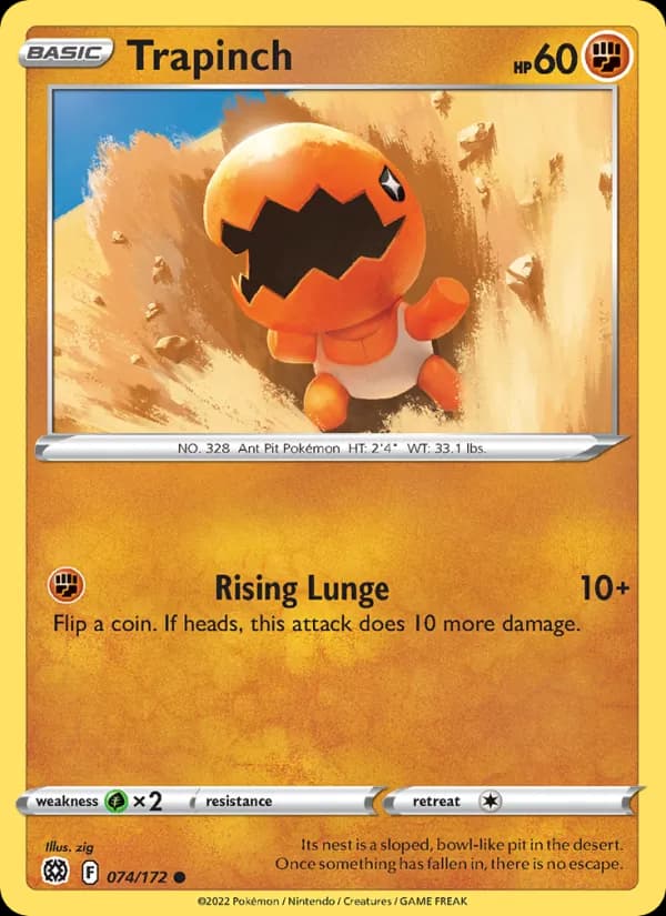 Trapinch — Brilliant Stars, Common