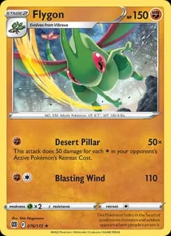 Flygon — Brilliant Stars — Rare