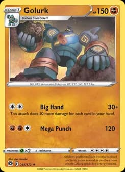 Golurk — Brilliant Stars — Rare