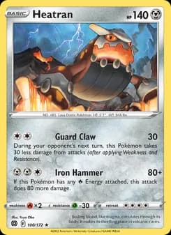 Heatran — Brilliant Stars — Rare