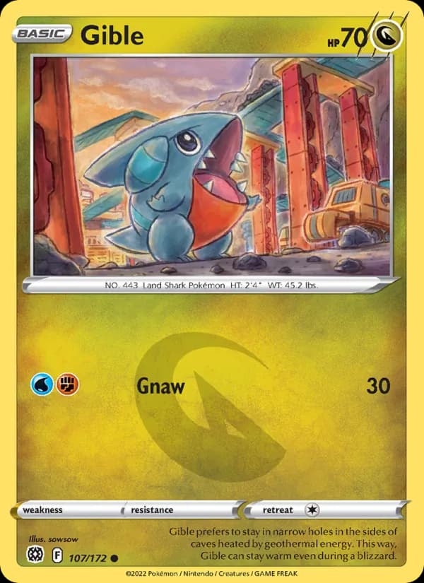 Gible — Brilliant Stars, Common