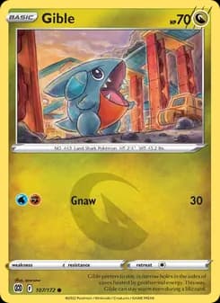 Gible — Brilliant Stars — Common