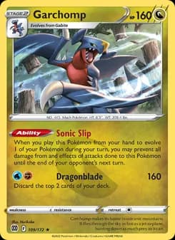 Garchomp — Brilliant Stars — Holo Rare