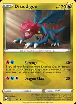 Druddigon — Brilliant Stars — Rare