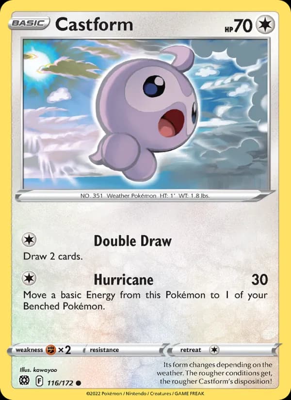 Castform — Brilliant Stars, Common