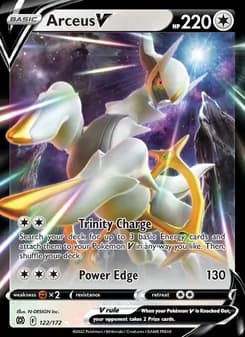 Arceus V — Brilliant Stars — Holo Rare V