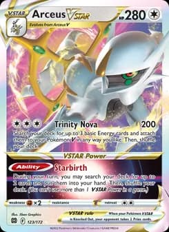 Arceus VSTAR — Brilliant Stars — Holo Rare VSTAR