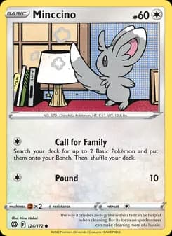 Minccino — Brilliant Stars — Common