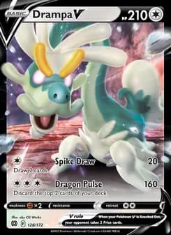 Drampa V — Brilliant Stars — Holo Rare V