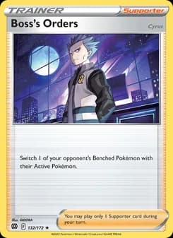 Boss's Orders — Brilliant Stars — Holo Rare