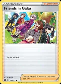 Friends in Galar — Brilliant Stars — Uncommon