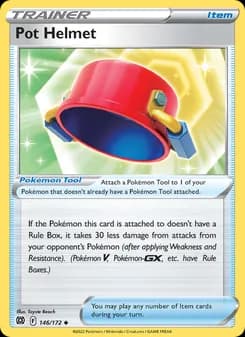 Pot Helmet — Brilliant Stars — Uncommon