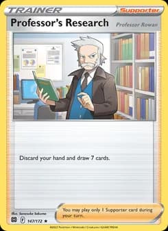 Professor's Research — Brilliant Stars — Holo Rare