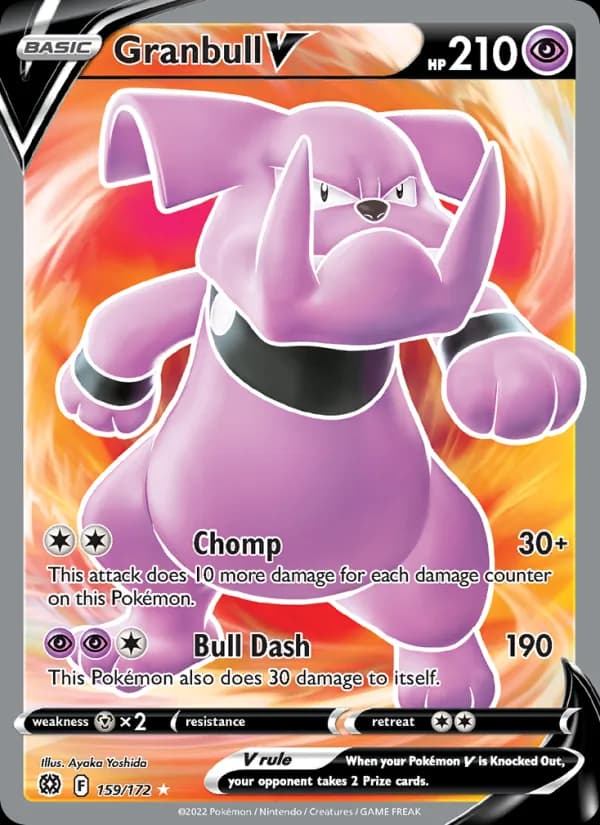 Granbull V — Brilliant Stars, Ultra Rare