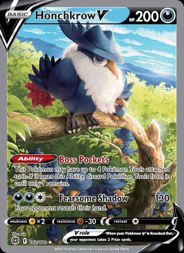 Honchkrow V — Brilliant Stars, Ultra Rare