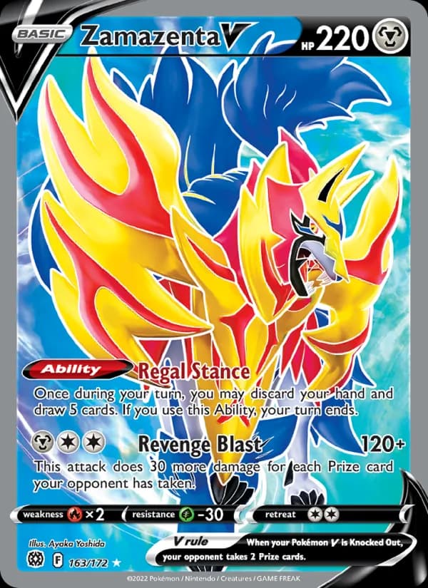 Zamazenta V — Brilliant Stars, Ultra Rare