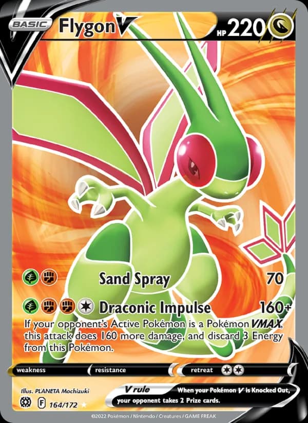 Flygon V — Brilliant Stars, Ultra Rare