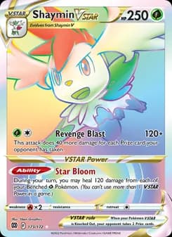 Shaymin VSTAR — Brilliant Stars — Secret Rare
