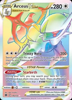 Arceus VSTAR — Brilliant Stars — Secret Rare