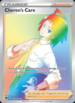 Cheren's Care — Brilliant Stars — Secret Rare
