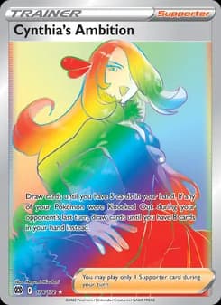Cynthia's Ambition — Brilliant Stars — Secret Rare