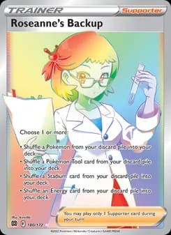 Roseanne's Backup — Brilliant Stars — Secret Rare