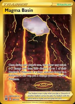 Magma Basin — Brilliant Stars — Secret Rare