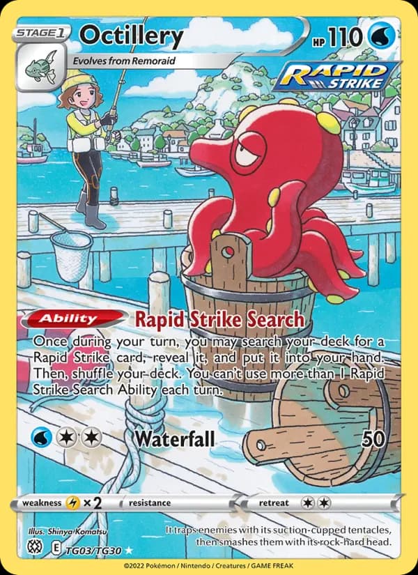 Octillery — Brilliant Stars, Rare